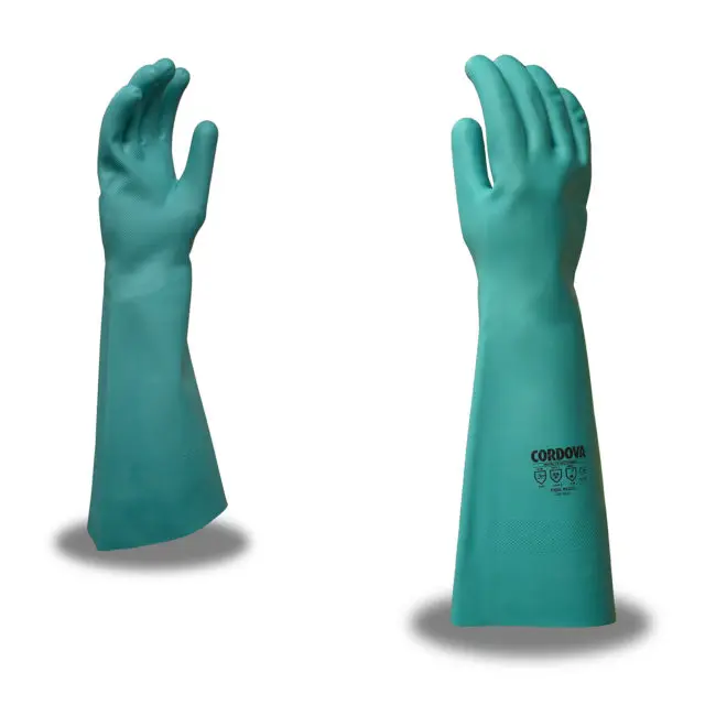 Guantes Nitrilo Cordova 18 pulg. 4522 Talla M