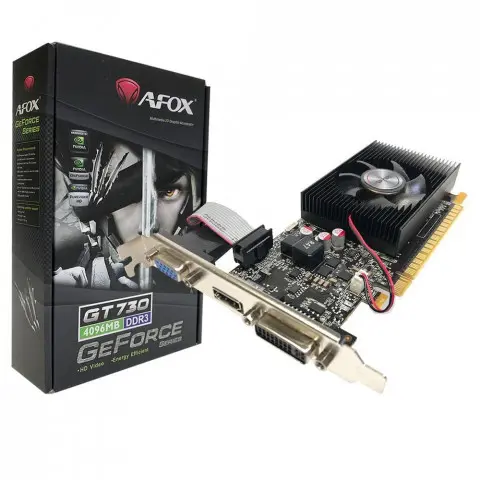TARJETA DE VIDEO 4GB PCI EXPRESS AFOX GT730 HDMI VGA DVI 