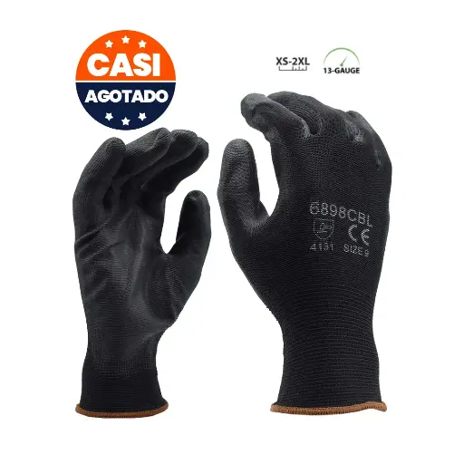 [ID: 1.3.4.13] Carcasa de poliéster, Recubrimiento de poliuretano en la palma #6898CB Córdova